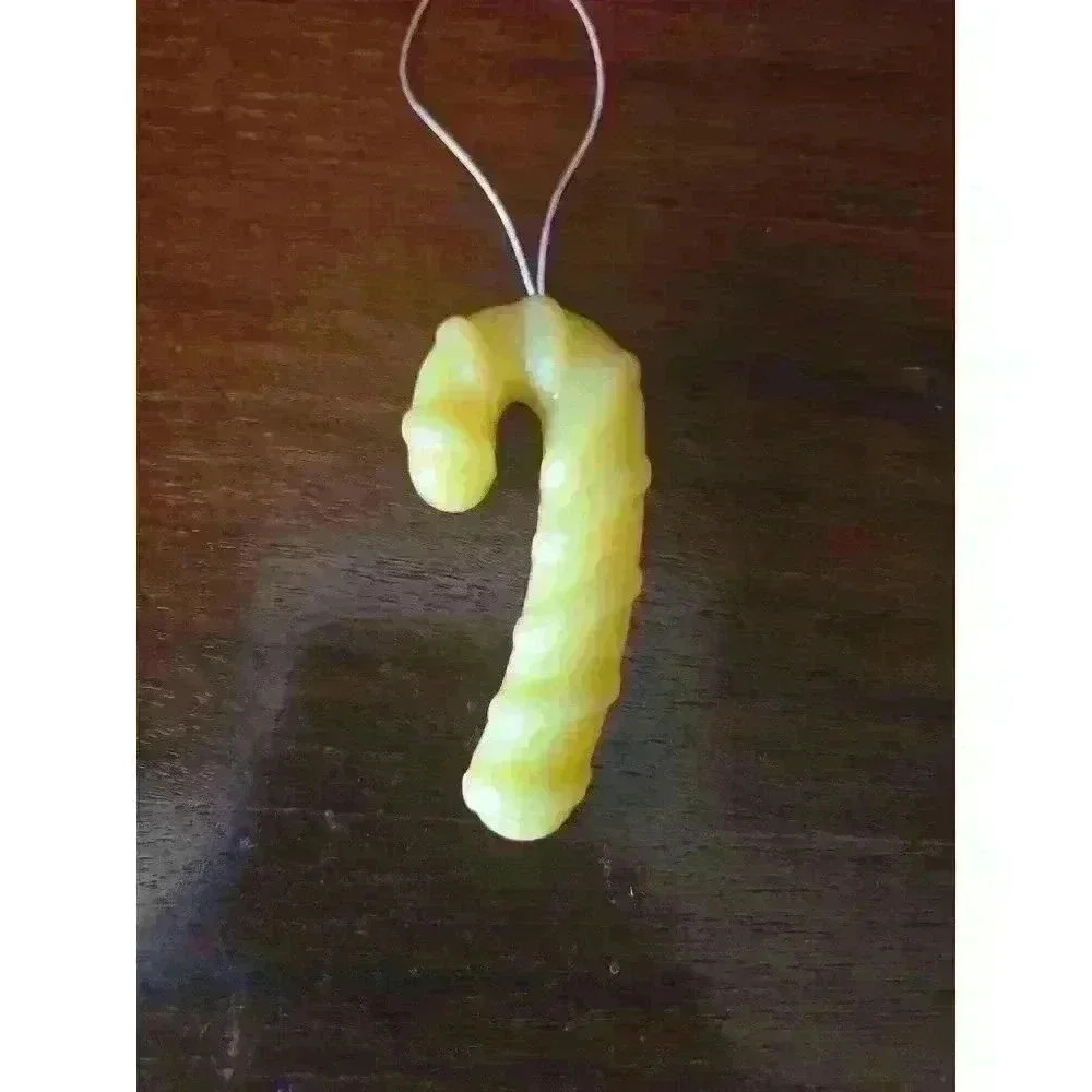Beeswax  Candy Cane Ornament